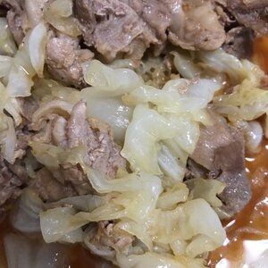 【ご飯のおかず】キャベツと豚肉の炒め物